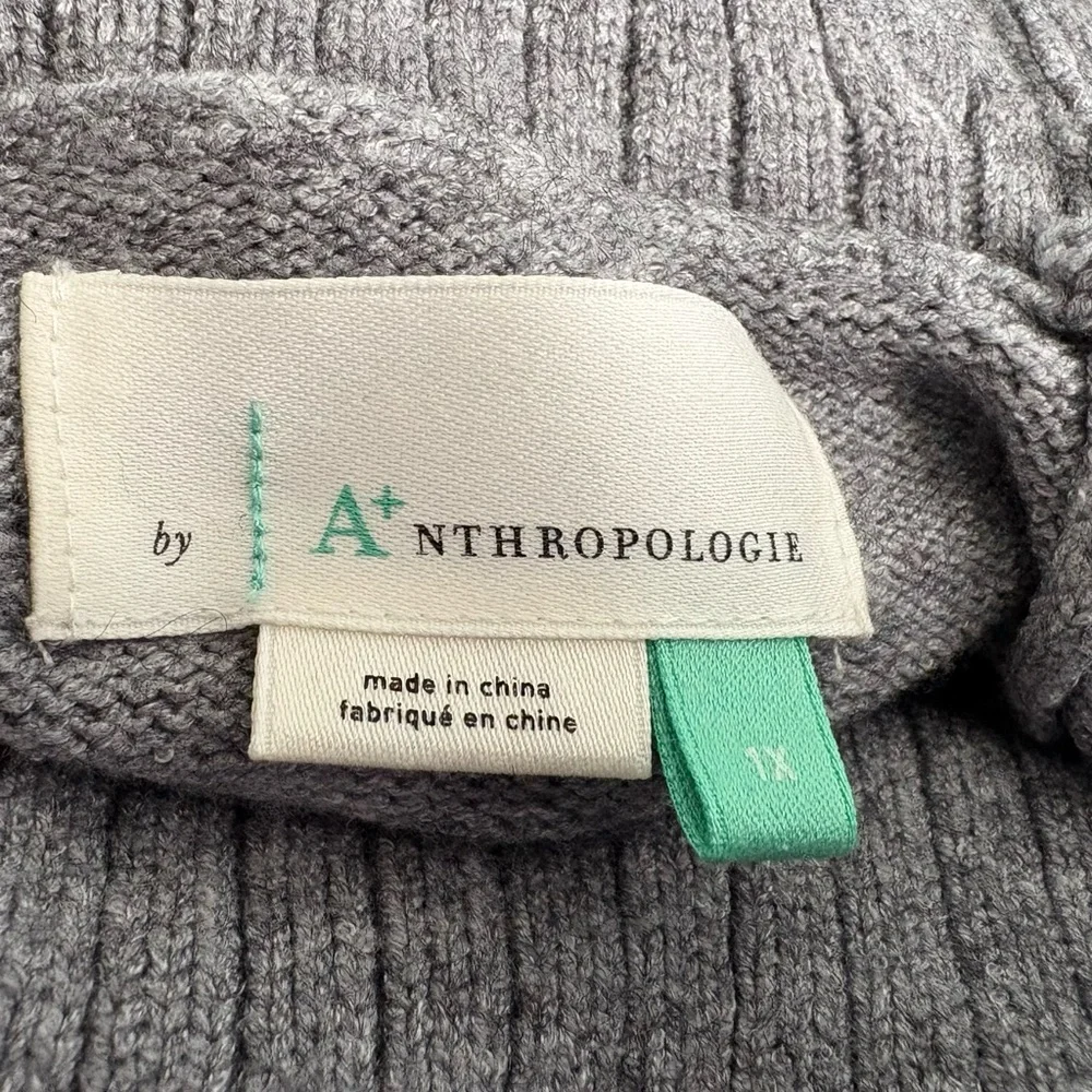 Anthropologie Heather Gray Cowl Neck Sweater
Size 1X - Picture 4 of 6